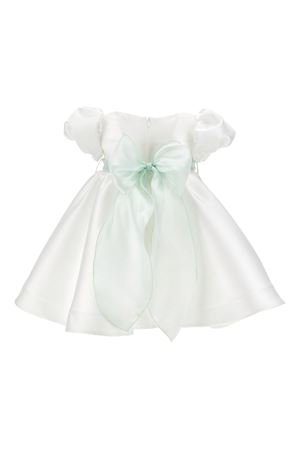 white cotton dress MONNALISA KIDS | 73G90373020120